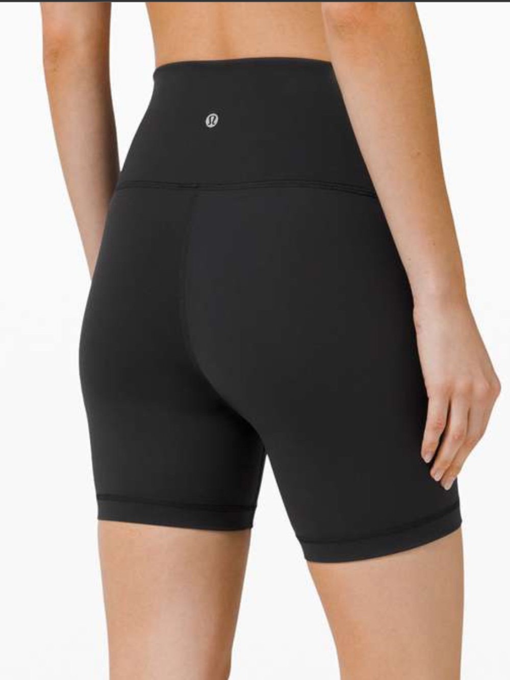 Lululemon Wunder Train High-Rise Shorts 6" drawstring adjustable waisted biker